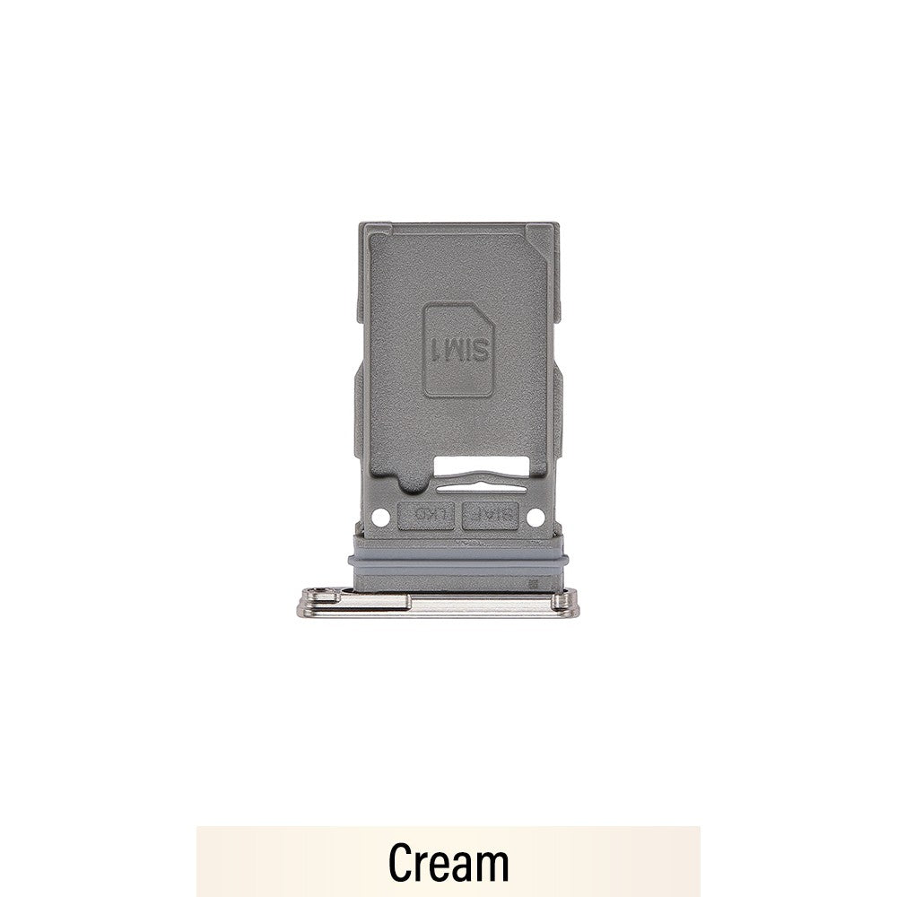 Single SIM Card Tray for Samsung Galaxy S23 S911B / S23 Plus S916B-Cream Single SIM Card Tray for Samsung Galaxy S23 S911B / S23 Plus S916B-Cream